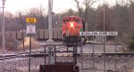 BNSF coal train DPU